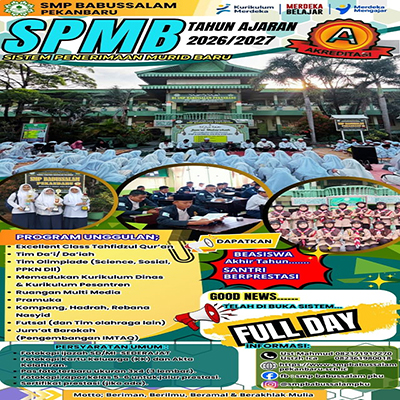Ada yang Menarik, SMP dan SMA Babussalam Buka Pendaftaran Murid Baru untuk Sistem Full Day