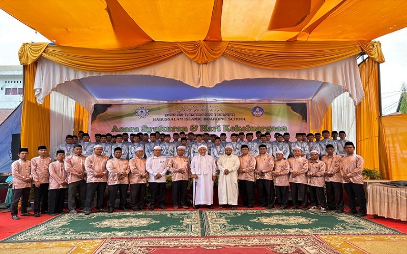 Haru dan Meriah Warnai Syukuran dan Hari Kekeluargaan Angkatan 40 Santri SMP Babussalam 