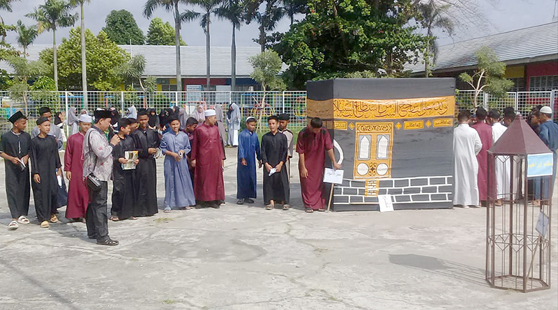 Santri SMP Babussalam Ikuti Pembekalan dan Pelatihan Manasik Haji
