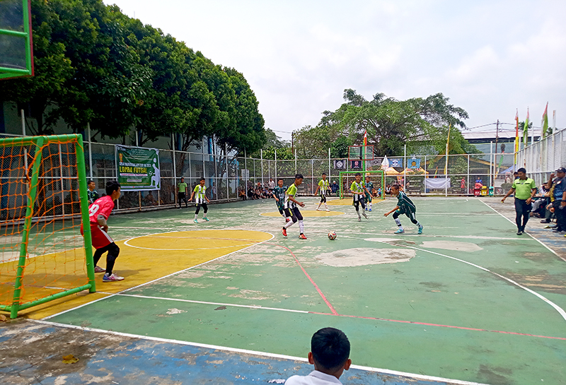 Pertandingan Futsal SMASBA Cup 3 Sedot Perhatian Penonton