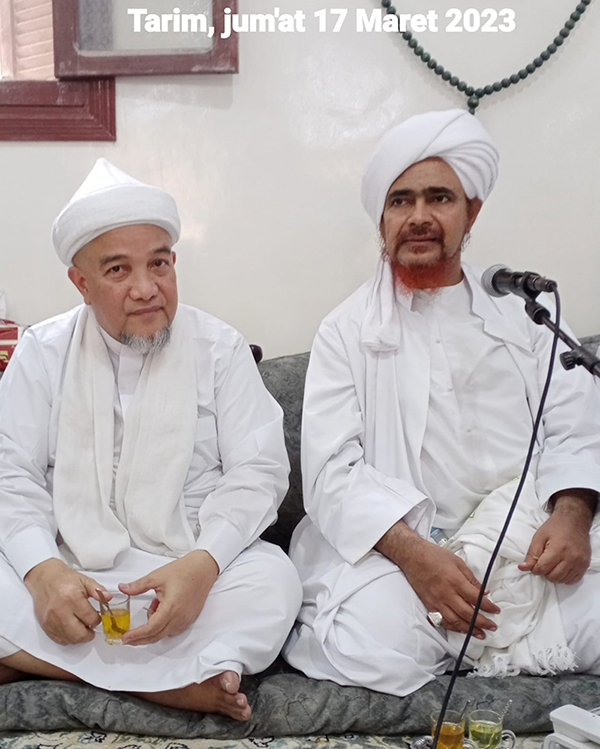 Tuan Guru Syekh H Ismail Royan Hadiri Undangan Maulid Dari Habib Umar Al-Hafidz
