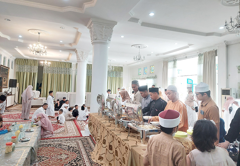 Tetap Ceria dan Hangat di Momen Eid Mubarak Pondok Pesantren Babussalam