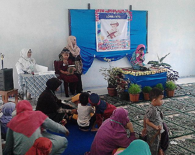 Festival Anak Saleh SD Babussalam Diikuti Ratusan Murid TK Se-Pekanbaru