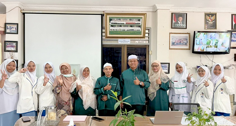 Tidak Sekadar Bernostalgia, Sejumlah Alumni SMP Babussalam Juga Beri Penyuluhan Kesehatan