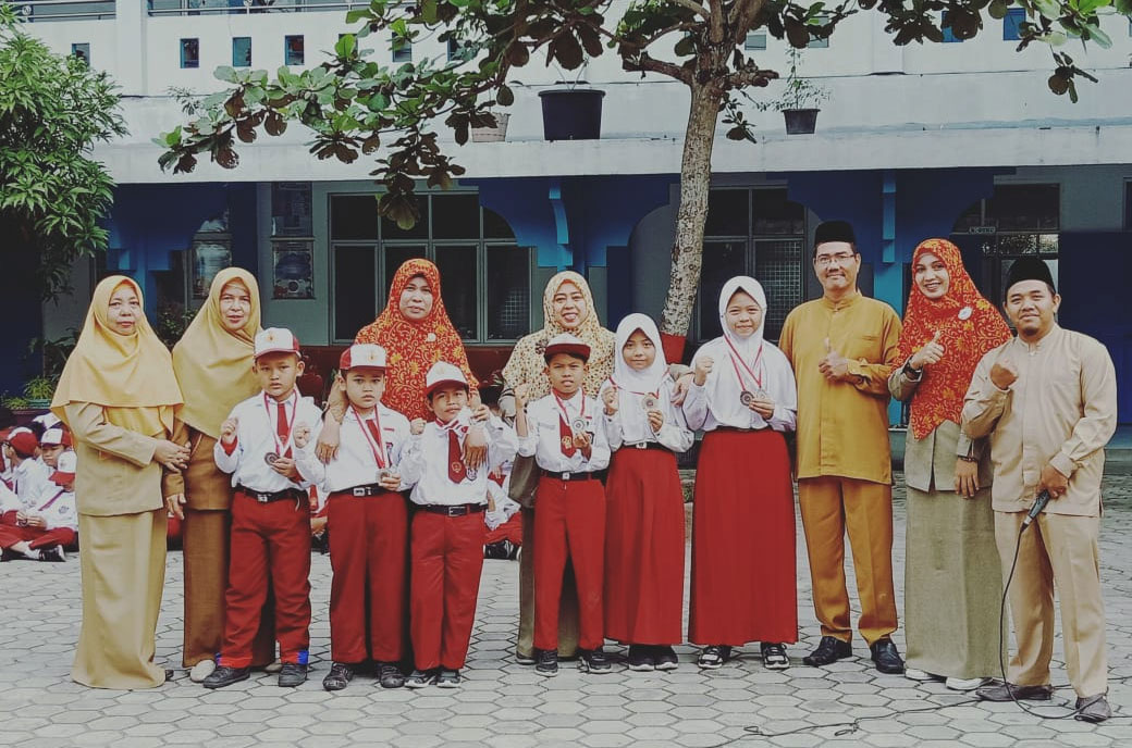  Enam Karateka SD Babussalam Sukses di Kejurda Inkanas Riau 2019