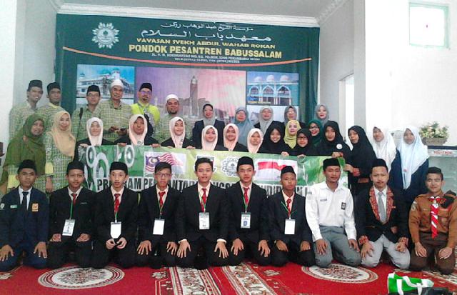 Pesantren Babussalam Terima Kunjungan Guru dan Siswa Maahad Hamidiah Selangor