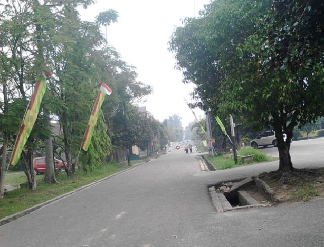 Asap Kian Tebal Landa Pekanbaru, Murid dan Santri Babussalam Diliburkan