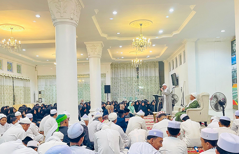Buya Prof Amiruddin Motivasi Santri Babussalam agar Menjadi Pemimpin