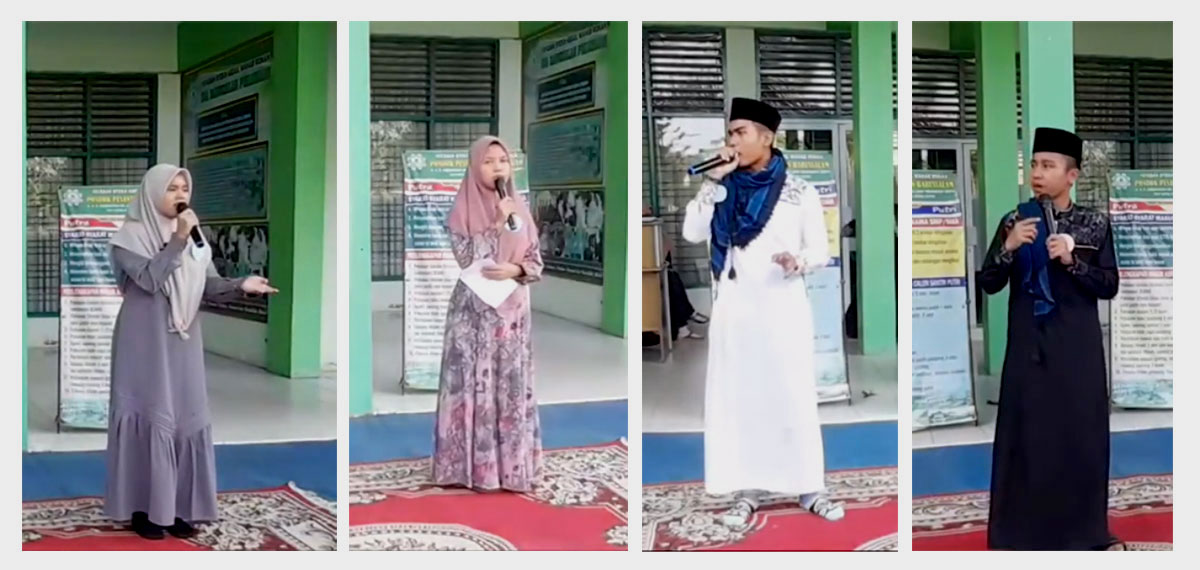 Sambut Ramadhan, SMA Babussalam Pekanbaru Gelar Lomba Kultum dan Azan