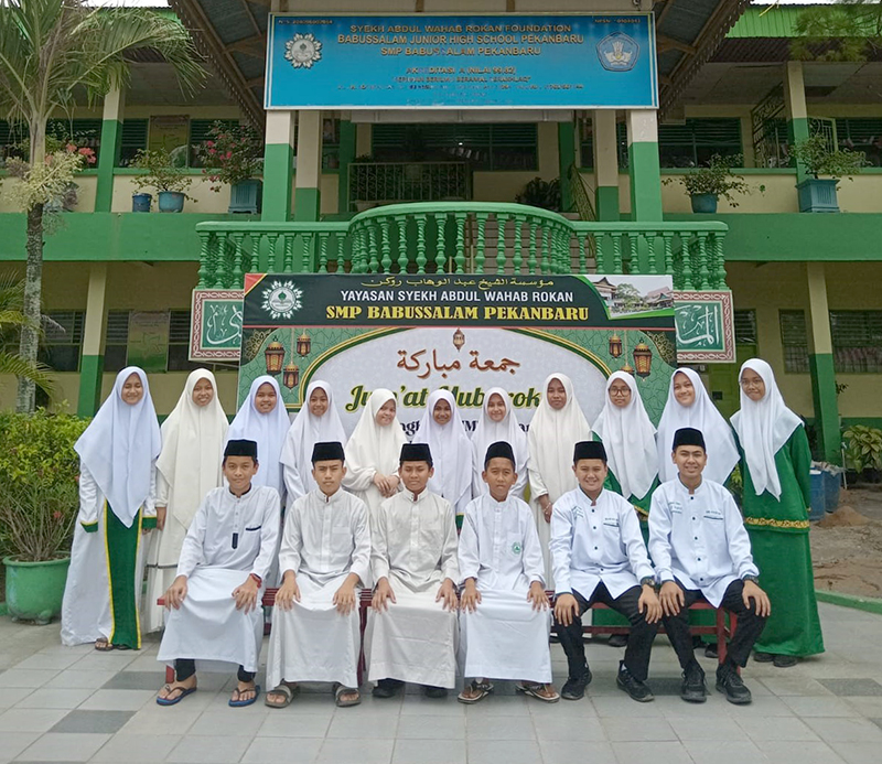 Tim Safari Dakwah SMP Babussalam Ceramah Maulid Nabi Muhammad di Daerah Asal