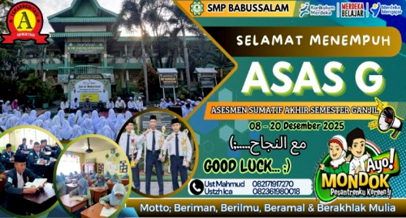 Gunakan Sistem Acak, ASAS Ganjil SMP Babussalam Berlangsung Kondusif