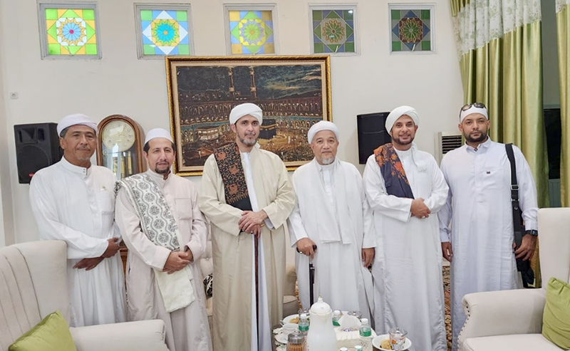 Habib Ali Zaenal Abidin dan Habib Achmad Jamal Silaturrahim ke Pondok Pesantren Babussalam