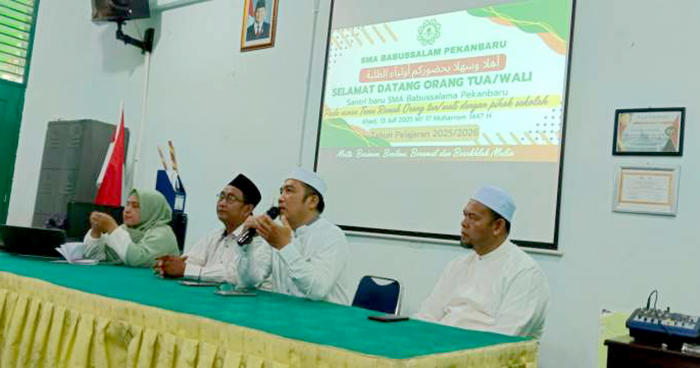 Ini Sejumlah Arahan Untuk Para Santri Baru SMA Babussalam