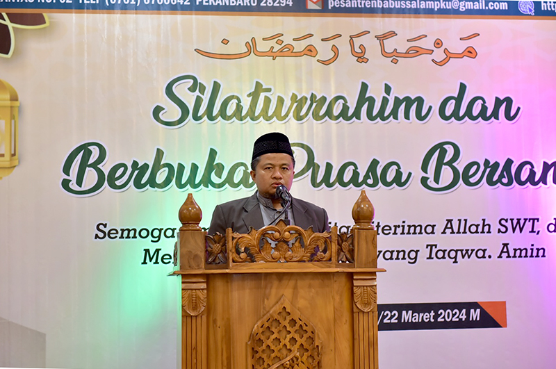 Kepala Biro Kesra Setdaprov Riau: Ponpes Babussalam Telah Berikan Kontribusi Besar