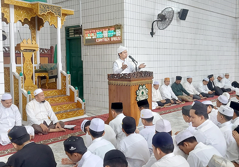 Tiga Santriwan Ponpes Babussalam Dipercaya Sebagai Penceramah Tentang Isra' Mi'raj