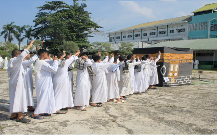 Lomba Manasik Haji Hadirkan Atmosfer Islami yang Kuat di SMP Babussalam